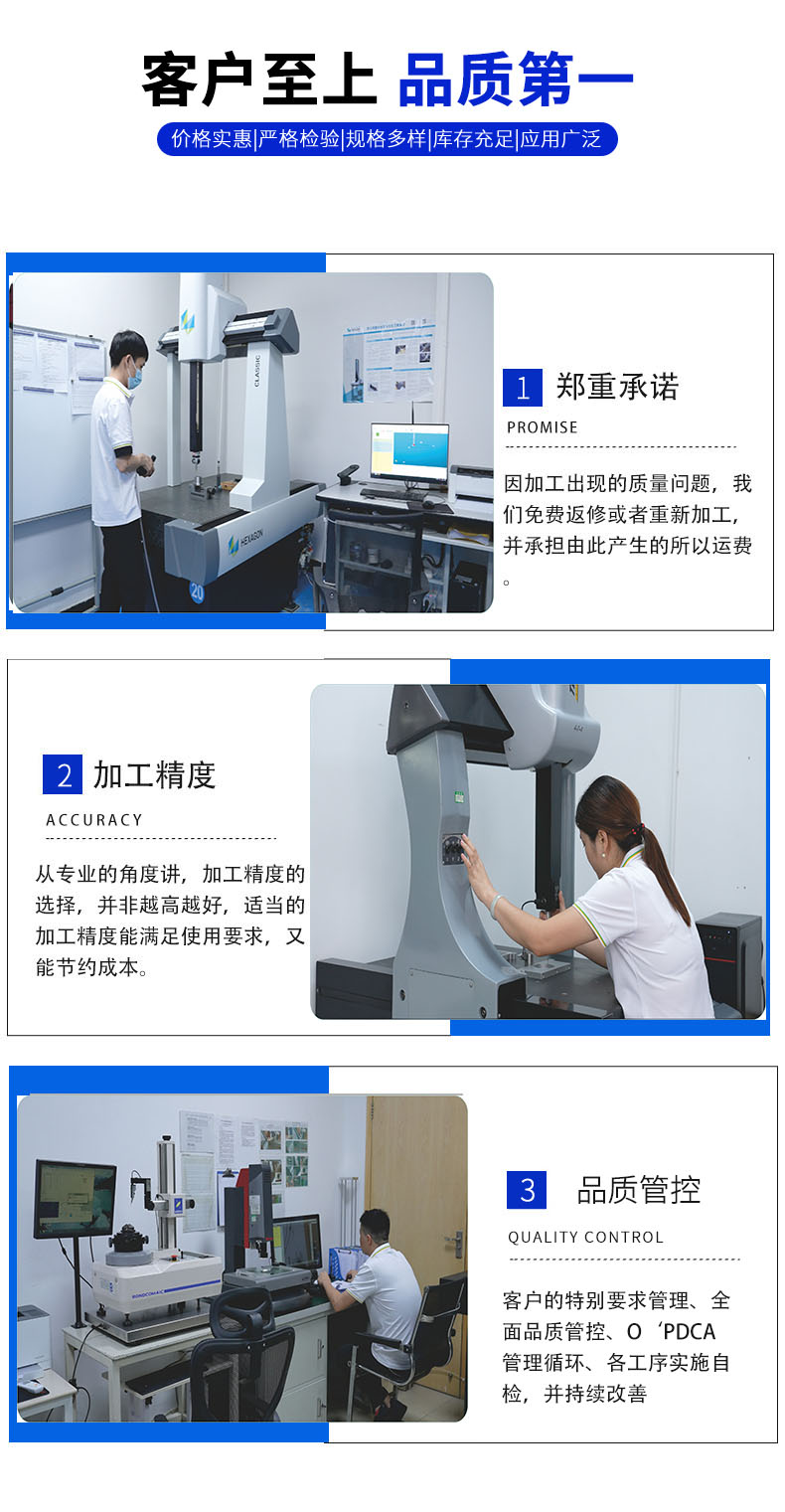 着重品控管理，助力零件加工企业高质量发展